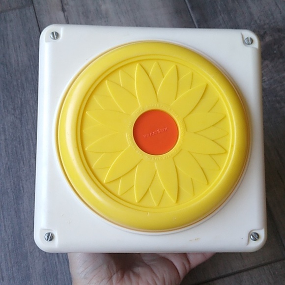 Fisher Price Quaker Oats Turn and Learn Vintage Busy Box Infant Toy 1978 #156 - Picture 5 of 12